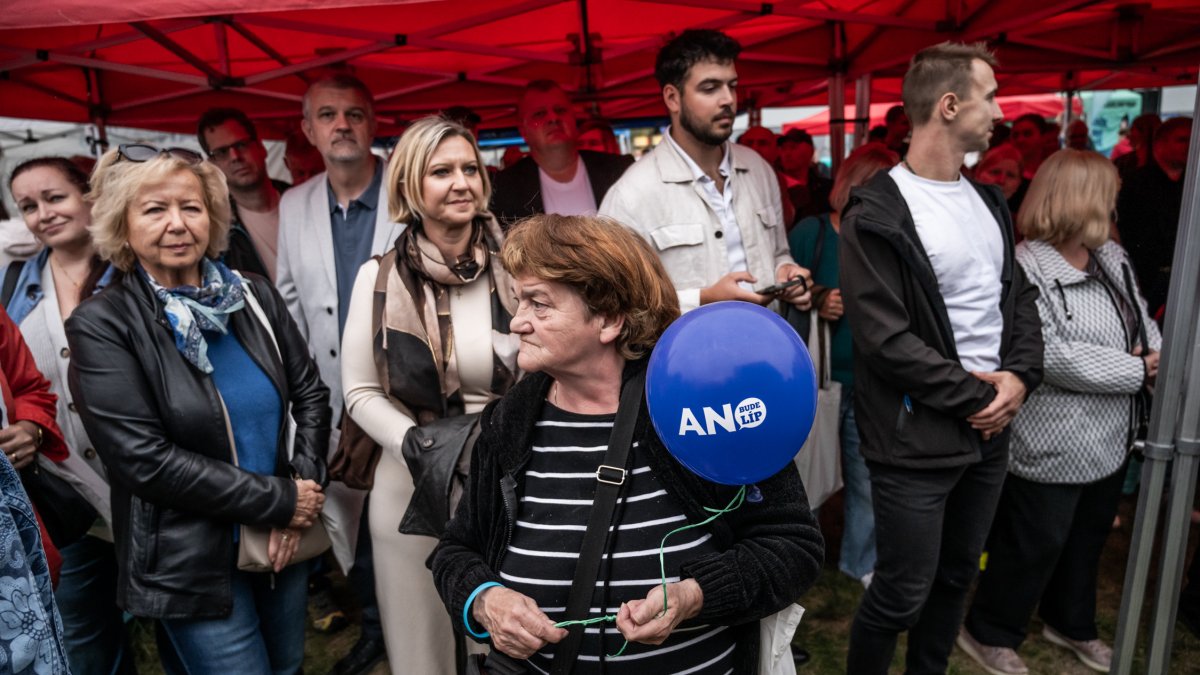 Předvolební kampaň hnutí ANO (8.října 2026