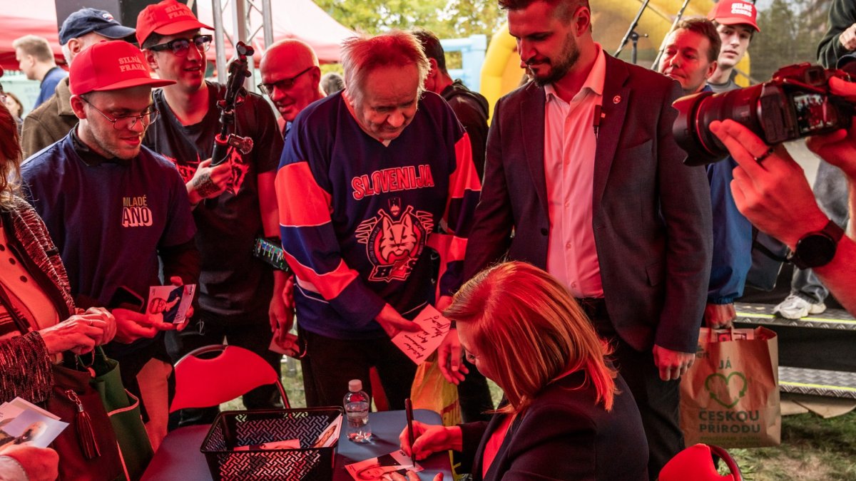 Předvolební kampaň hnutí ANO (8.října 2026