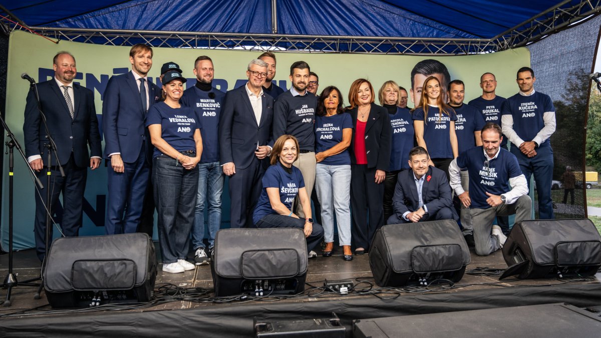 Předvolební kampaň hnutí ANO (8.října 2026