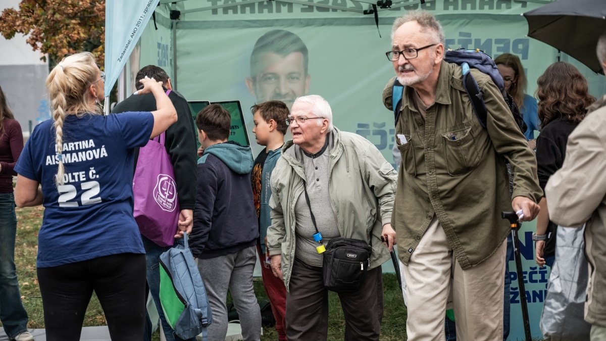 Předvolební kampaň hnutí ANO (8.října 2026